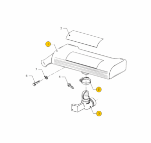 Air intake housing 2014