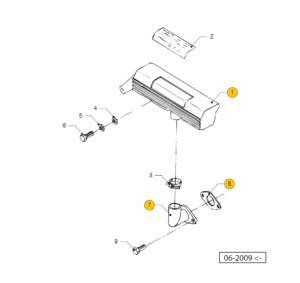 Air intake housing 06-2009
