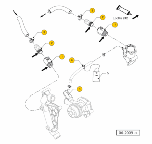 Calorifier connection