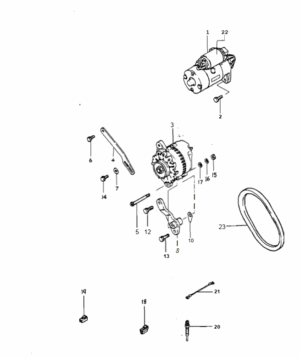 Electrics Vetus M2.05