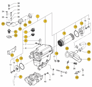 Heat exchanger unit 07-2018-> Vetus M2.02 M2.04 M2.06 M2.C5 M2.13 M2.18 M2.D5
