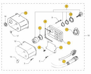 Instrument panel MP10