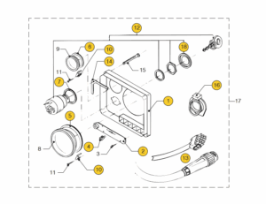 Instrument panel ‘20’ standard 2001