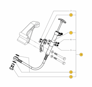 Oil drain pump Vetus M2.13 M2.18