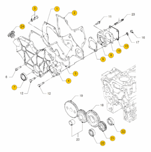 PTO Vetus M415 M417 M435 M445