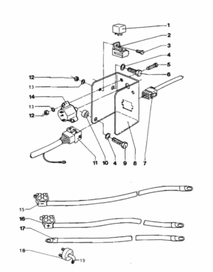 Wiring support Vetus M2.05