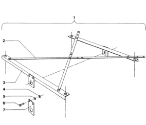 Drilling jig Vetus M3.10 M4.14
