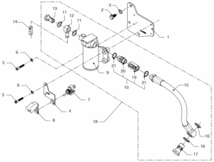 Elec. oil pump Vetus VD4.120 VD4.140