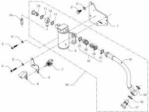 Elec. oil pump Vetus VD6.170 VD6.210