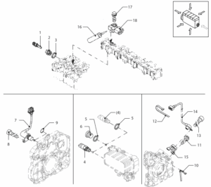 Electrical equipment Vetus VD4.120 VD4.140 VD6.170 VD6.210