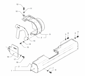 Exhaust isolation + turbo insulation Vetus VD6.170 VD6.210