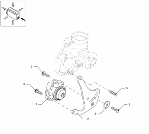 Fuel pump Vetus VD4.120 VD4.140 VD6.170 VD6.210