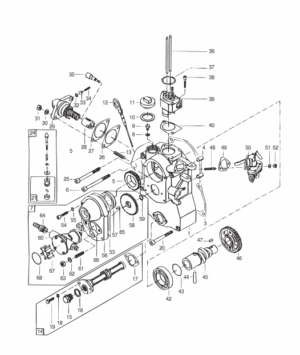 Housing Vetus F1.02 F1.03