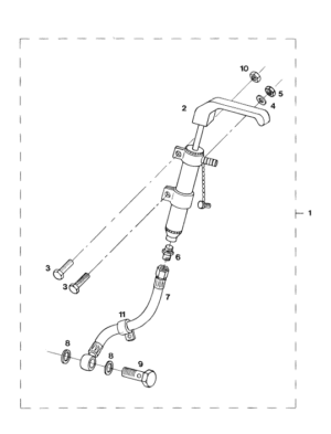 Oil drainpump Vetus D4.29 DT4.29