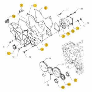 PTO Vetus M4.55 M4.56