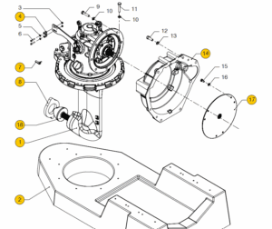 Saildrive SP60 Vetus M4.55 M4.56