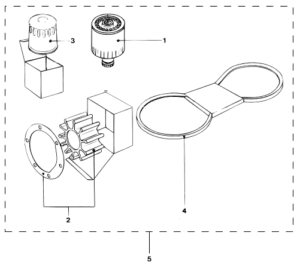 Service kit Vetus M3.10