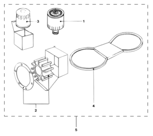 Service kit Vetus M3.14