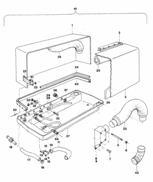 Sound box Vetus M3.10 AGM3.10