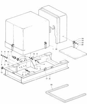 Sound box Vetus M4.14 GEN15KVA
