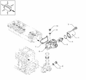Thermostat Vetus VD4.120 VD4.140 VD6.170 VD6.210