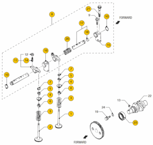 Valves Vetus M4.55 M4.56