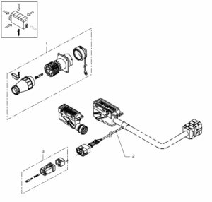 Wiring ECU Vetus VD4.120 VD4.140 VD6.170 VD6.210