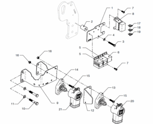 Wiring assy Vetus VD4.120 VD4.140 VD6.170 VD6.210