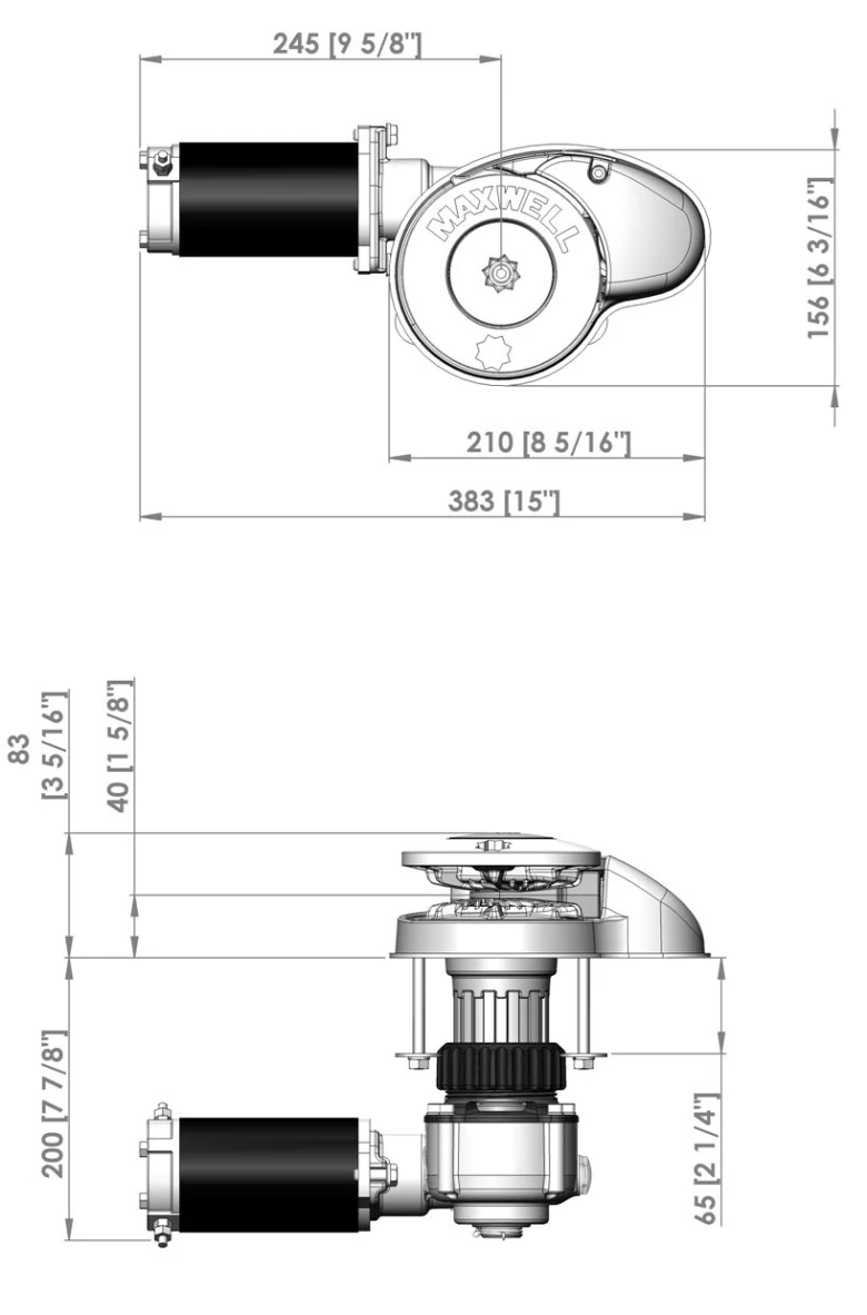 Vetus P102550 maritimtudstyr.dk