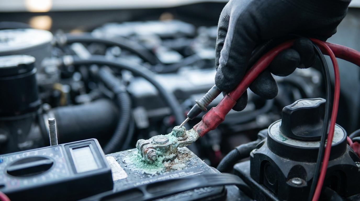 Fejlfinding ved startproblemer: Strøm, brændstof og luft i systemet