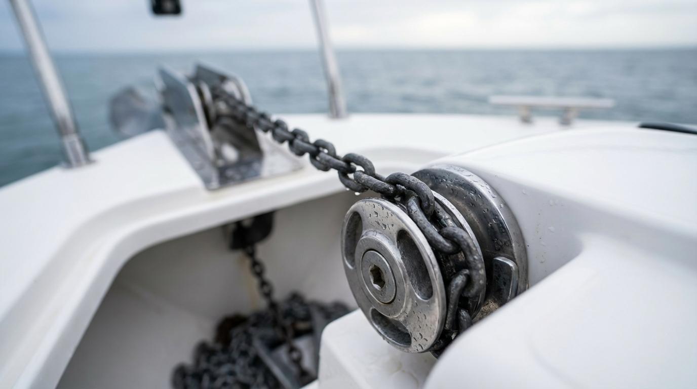 Elektrisk ankerspil: Sådan fungerer det – moment, strømforbrug og dimensioner