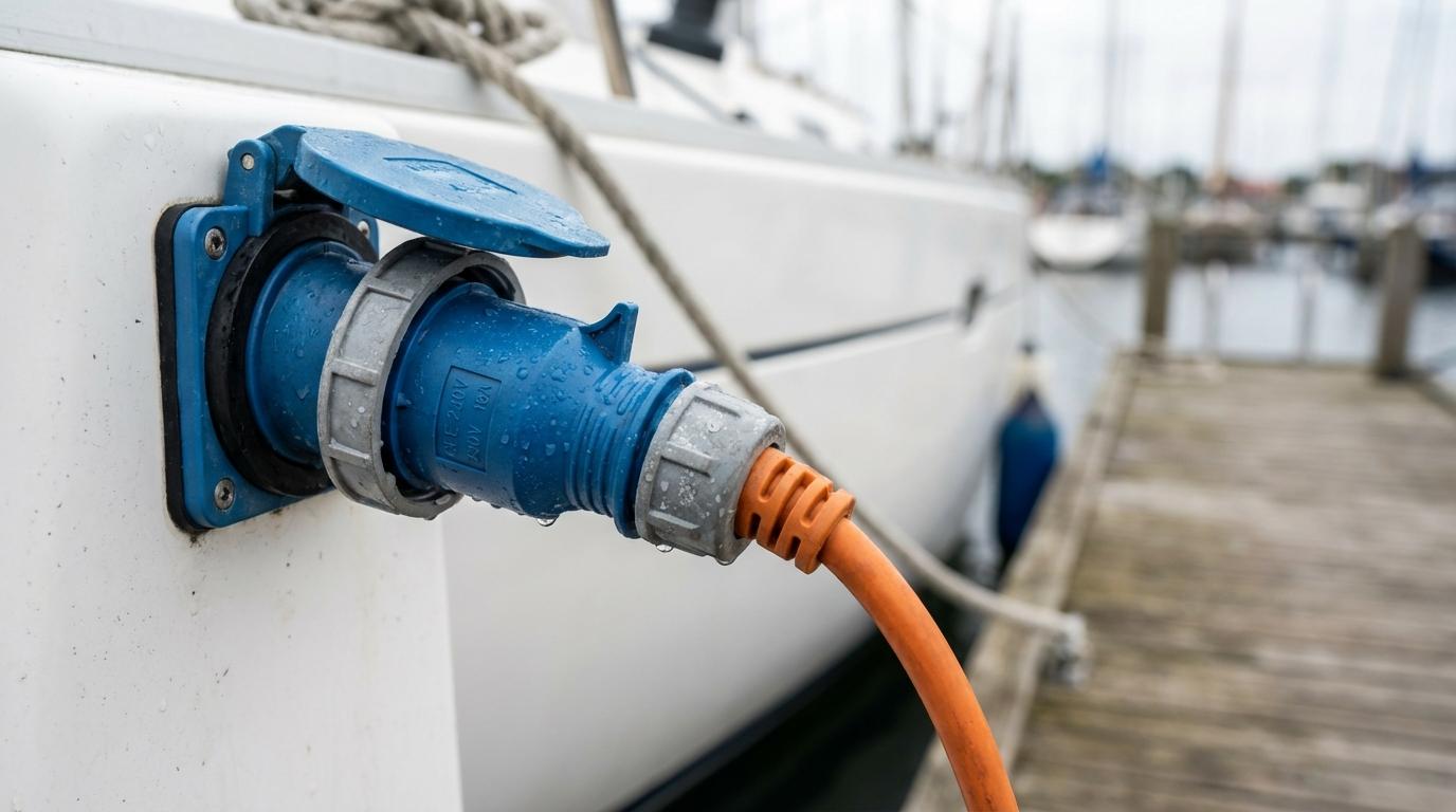 Landstrøm i båden: Sikker tilslutning, jordfejl og korrekt udstyr