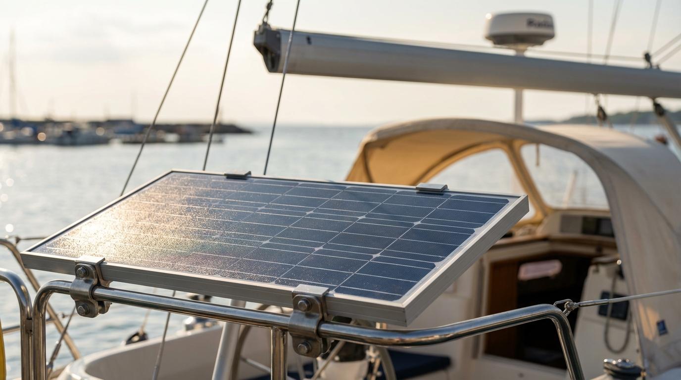 Solpaneler til båd: Hvor mange watt har du reelt brug for?