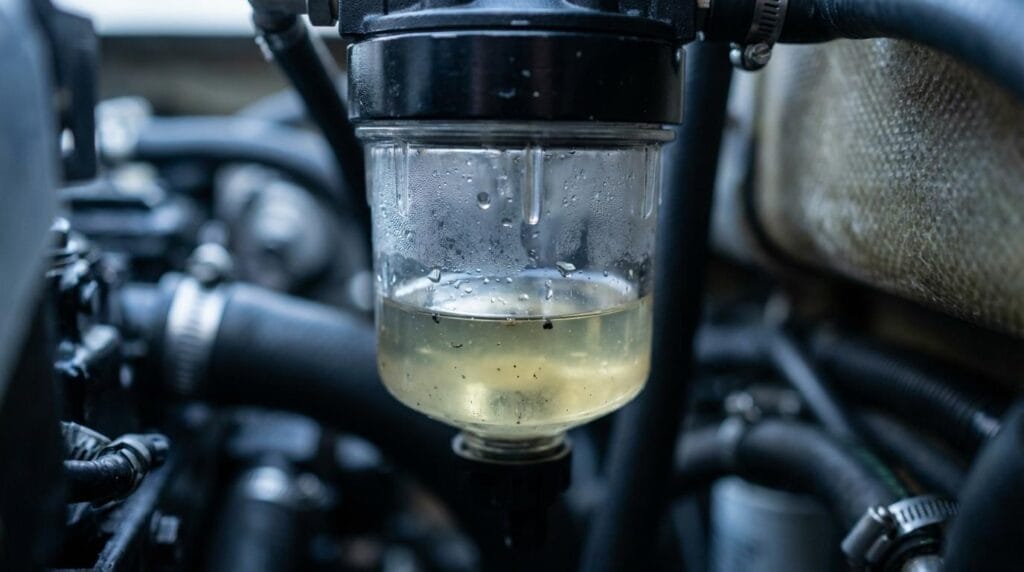 10 mikron brændstoffilter båd