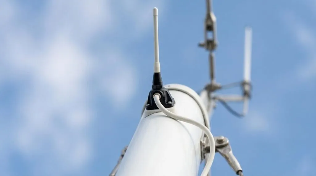 ais antennesplitter vs separat antenne båd