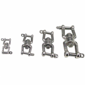 Ankerkædesvirvel med sjækel i begge ender - 6 mm