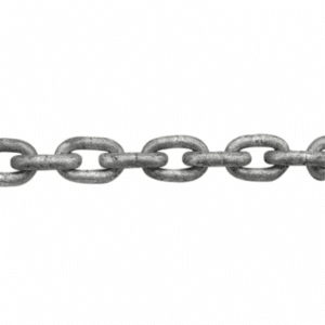 Galvaniseret kæde DIN 766 – kortleddet ankerkæde - 1/2" - 13 mm