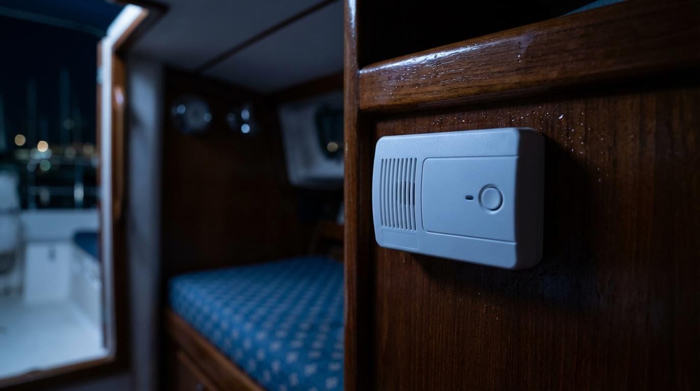 kuliltealarm til båd