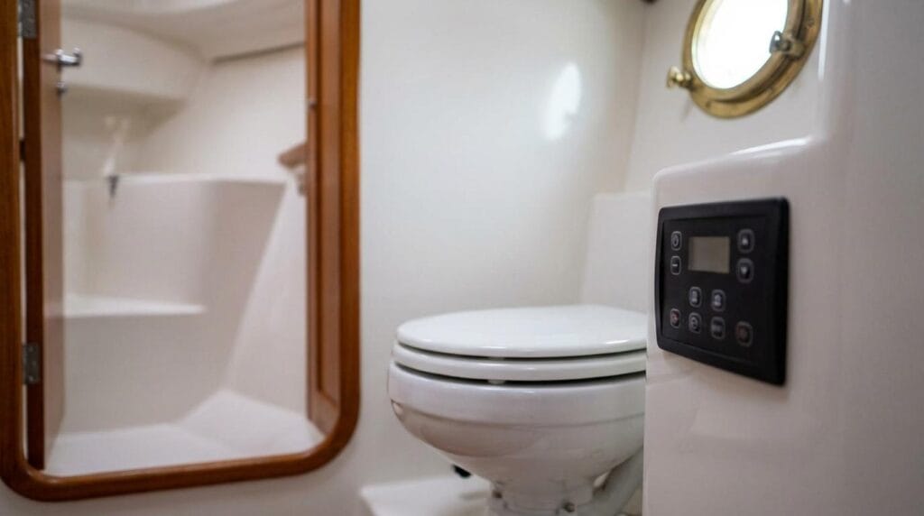 marine toilet manuel vs elektrisk vs vakuum