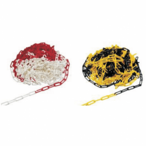 Plastkæde - Gul / Sort