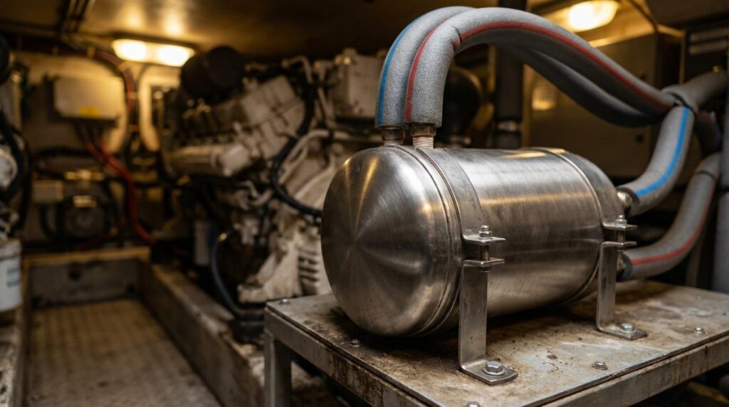 vandvarmer båd 40 liter 230v