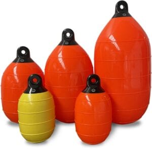Low resistance buoys. Heavy duty Danfender