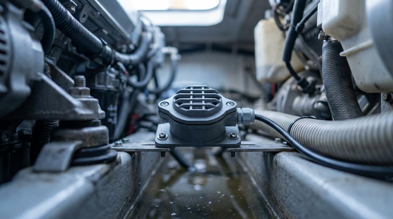 benzindampdetektor båd