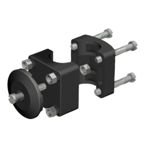 Nawa pulpitbeslag til fenderkurv til rør på 25 mm, 30 mm eller 32 mm.