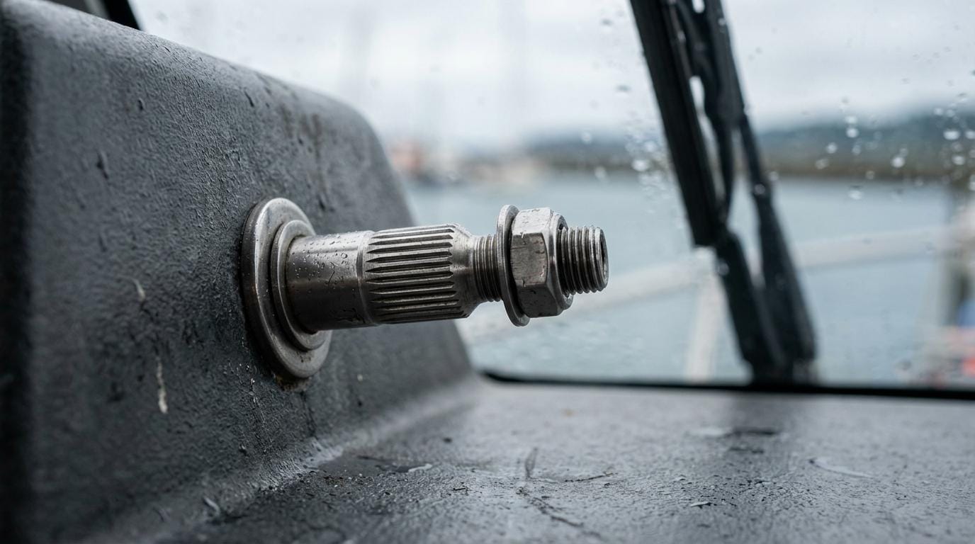 vinduesvisker motor båd