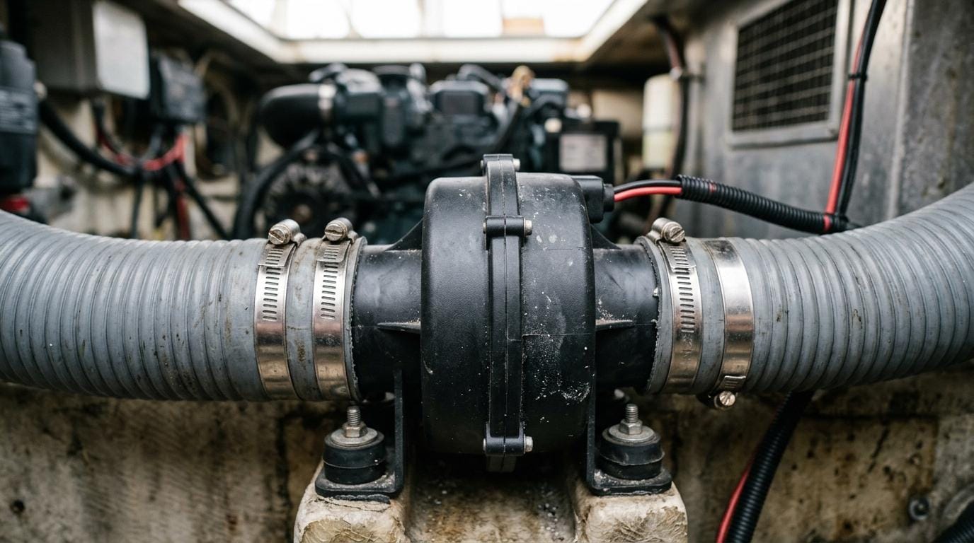 motorrumsventilation blower