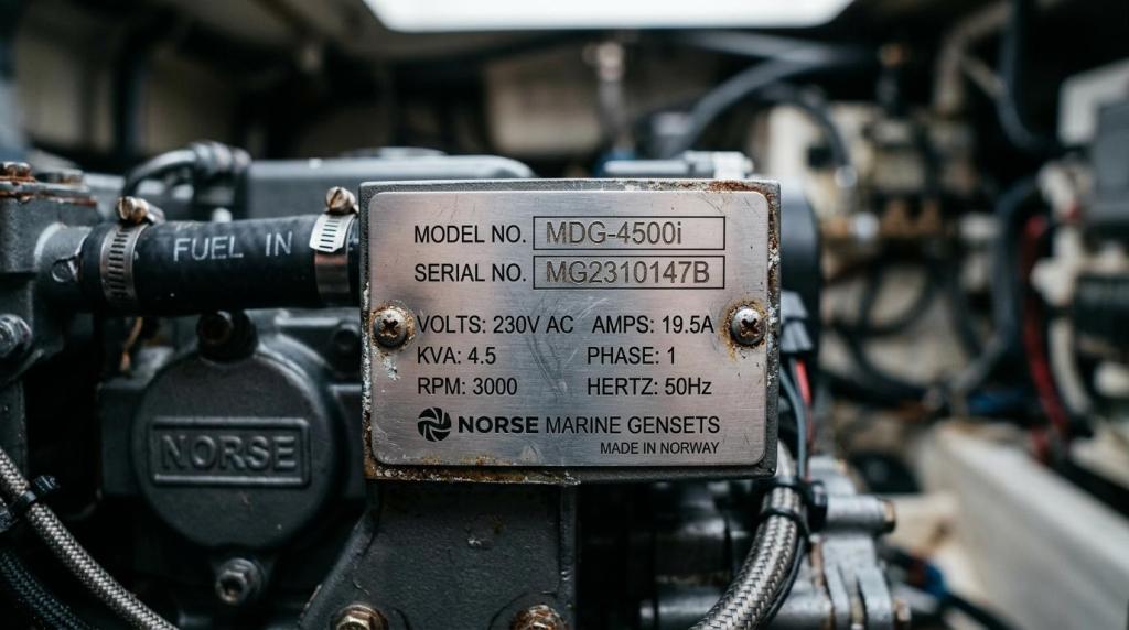 generator reservedele til båd