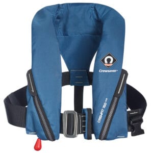 Crewsaver Crewfit 150N Junior redningsvest til 20–50 kg. ISO 12402-3, UML MK5 og EXOLOK. Køb nu og øg sikkerheden for børn om