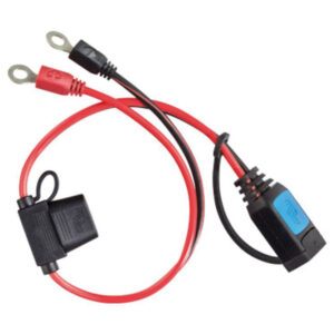 Victron batteri connector M6 øje til Blue Smart IP65-oplader. Original M6-ringklemme med sikring. Køb som reservedel eller ek
