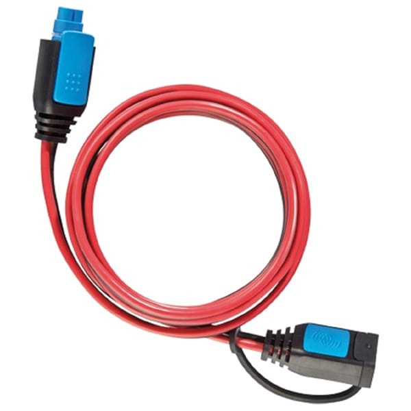 Victron forlængerkabel 2m – forlæng dit Blue Smart IP65-opladers DC-stik med 2 m ekstra rækkevidde. Køb nu for fleksibel plac